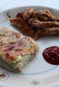 erişteli kabaklı börek